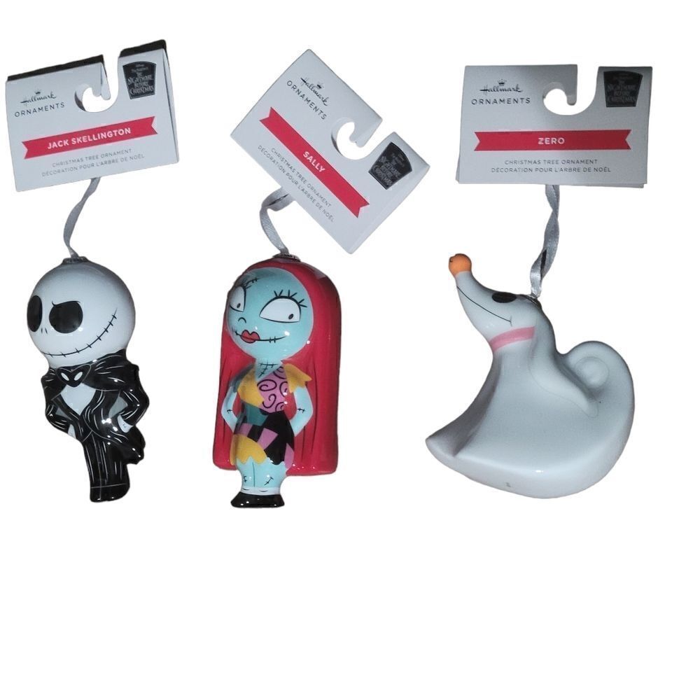 Nightmare before christmas ornaments